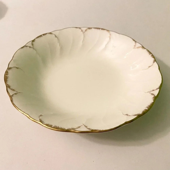 Vtg Mikasa Fruit  Dessert Sauce Bowl Simply Gold Pattern 6 Inch Ivory Bone China - Picture 12 of 16